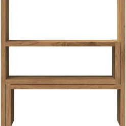 vidaXL hylde til skrivebord 40x17x41 cm konstrueret træ kunsteg