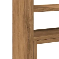 vidaXL hylde til skrivebord 40x17x41 cm konstrueret træ kunsteg