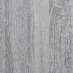 vidaXL hylde 42x21,5x42 cm konstrueret træ grå sonoma-eg