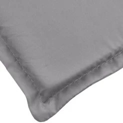 vidaXL hynde til dækstol 186x58x3 cm oxfordstof grå