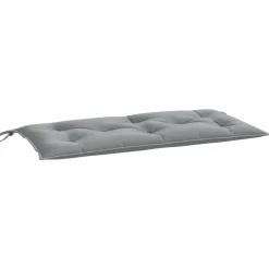 vidaXL hynde til havebænk 100x50x7 cm oxfordstof grå
