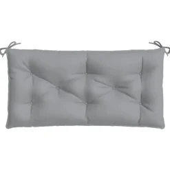 vidaXL hynde til havebænk 100x50x7 cm oxfordstof grå