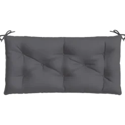 vidaXL hynde til havebænk 110x50x7 cm oxfordstof antracitgrå