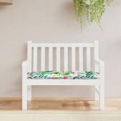 vidaXL hynde til havebænk 100x50x7 cm oxfordstof flerfarvet