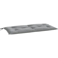 vidaXL hynder til havebænk 2 stk. 100x50x7 cm oxfordstof grå