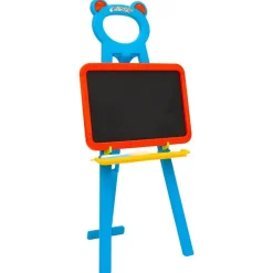 vidaXL 2-i-1 børnestaffeli med tavle og whiteboard