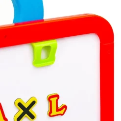 vidaXL 2-i-1 børnestaffeli med tavle og whiteboard