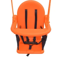 vidaXL 2-i-1 gynge og babygynge orange