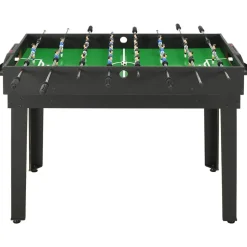 vidaXL 15-i-1 multi-spillebord 121 x 61 x 82 cm sort