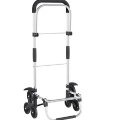 vidaXL Indkøbsvogn Grå 47 x 39 x 100,5 cm Oxford stof