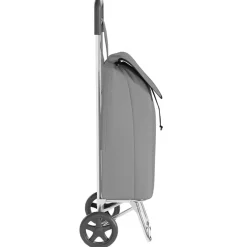 vidaXL Indkøbsvogn Grå 35 x 28 x 92 cm Oxford stof