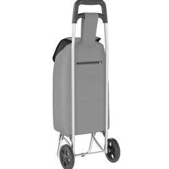 vidaXL Indkøbsvogn Grå 35 x 28 x 92 cm Oxford stof