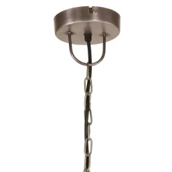 vidaXL industriel hængelampe 32 cm E27 25 W rund flerfarvet