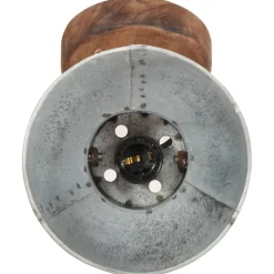 vidaXL industrielle væg-/loftlamper 2 stk. 20x25 cm E27 sølvfarvet