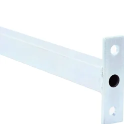vidaXL Justerbar vinduessikkerhedsbar 6 pcs Sølv Stål