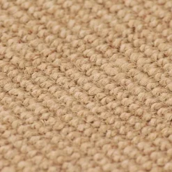 vidaXL jutetæppe med latexunderside 70x130 cm naturfarvet