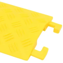 vidaXL kabelbeskyttere 4 stk. 98,5 cm ramper gul