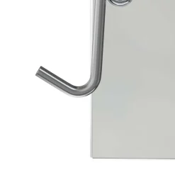 vidaXL Kaninfeeder Sølv 12,5 x 12,5 x 25 cm Galvaniseret stål