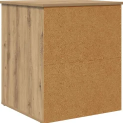 vidaXL Kat Hus Artisan eg 53 x 52 x 62 cm Konstrueret træ