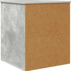 vidaXL Kat Hus Beton 53 x 52 x 62 cm Konstrueret træ