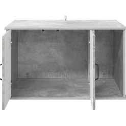 vidaXL Kat Hus Beton 85 x 55 x 50 cm Konstrueret træ