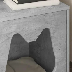 vidaXL Kat Hus Beton 42,5 x 40 x 53,5 cm Konstrueret træ