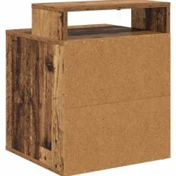 vidaXL Kat Hus Gammelt træ 42,5 x 40 x 53,5 cm Konstrueret træ