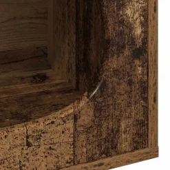 vidaXL Kat Hus Gammelt træ 42,5 x 40 x 53,5 cm Konstrueret træ