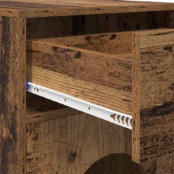 vidaXL Kat Hus Gammelt træ 72 x 42.5 x 70 cm Konstrueret træ