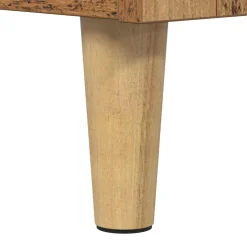 vidaXL Kat Hus Gammelt træ 72 x 42.5 x 70 cm Konstrueret træ