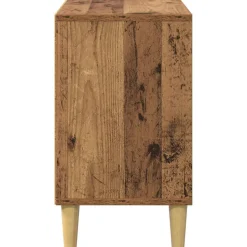 vidaXL Kat Hus Gammelt træ 51 x 30 x 52 cm Konstrueret træ