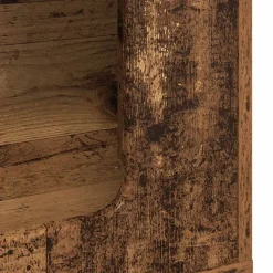 vidaXL Kat Hus Gammelt træ 51 x 30 x 52 cm Konstrueret træ