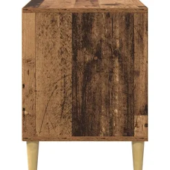 vidaXL Kat Hus Gammelt træ 42,5 x 40 x 53 cm Konstrueret træ