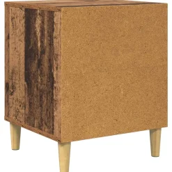 vidaXL Kat Hus Gammelt træ 42,5 x 40 x 53 cm Konstrueret træ