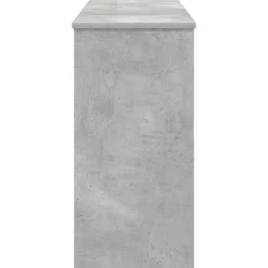 vidaXL Keyboard Stand Beton Grå 120 x 32 x 64 cm Konstrueret træ