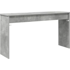vidaXL Keyboard Stand Beton Grå 120 x 32 x 64 cm Konstrueret træ