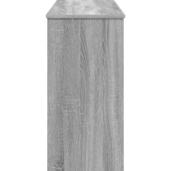 vidaXL Keyboard Stand Grå Sonoma 120 x 32 x 64 cm Konstrueret træ