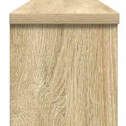 vidaXL køkkenstativ kan stables 50x15x16 cm konstrueret træ sonoma-eg