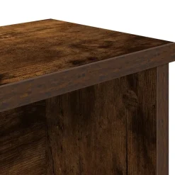vidaXL køkkenstativ kan stables 50x15x16 cm røget egetræsfarve