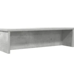 vidaXL køkkenstativ kan stables 50x15x16 cm konstrueret træ betongrå