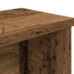 vidaXL køkkenstativ kan stables 50x15x16 cm konstrueret træ antikt træ