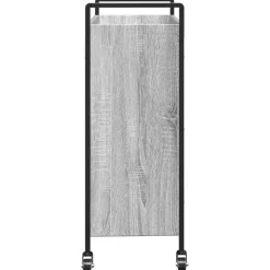 vidaXL køkkenvogn 70x30x82 cm konstrueret træ grå sonoma-eg