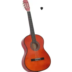 vidaXL klassisk guitar for begyndere 4/4 39" lindetræ