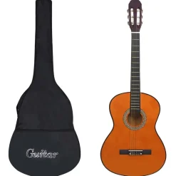 vidaXL klassisk guitar med taske for begyndere 4/4 39"