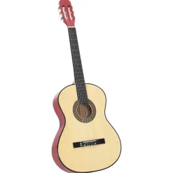 vidaXL klassisk guitarsæt til begyndere 12 dele 4/4 39"