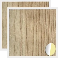 vidaXL Klæbende Skrue Cover 2 pcs Artisan Egetræ Ø 20 x 0,5 mm
