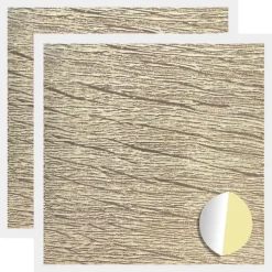 vidaXL Klæbende Skrue Cover 2 pcs Sonoma eg Ø 20 x 0,5 mm Coated Papir