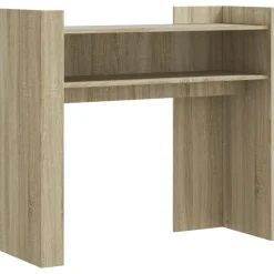 vidaXL konsolbord 100x35x90 cm konstrueret træ sonoma-eg