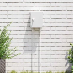 vidaXL Kontrolskab Grå 25 x 13 x 24 cm ABS Plastik