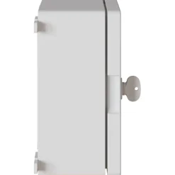 vidaXL Kontrolskab Grå 25 x 13 x 24 cm ABS Plastik